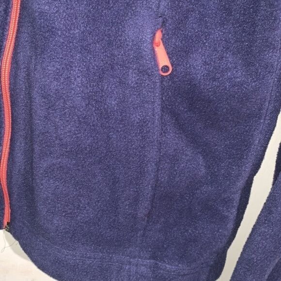 Columbia Womens Medium Purple Full-Zip Fleece Jacket - Picture 7 of 11
